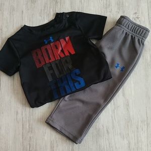 6-9 month Under Armour outfit.